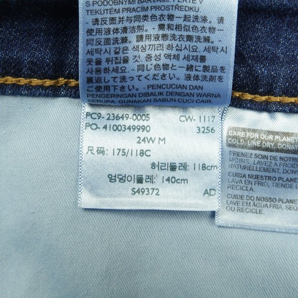 Levi's 415 Classic Boot Cut Jeans SIze 24W - Picture 7 of 8